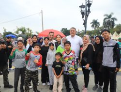 Rudy Susmanto Larut Nikmati Kebersamaan CFD Bareng Warga, Kejutan Baik di Bulan Juni