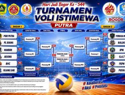 Turnamen Voli Istimewa Piala Karang Taruna Meriahkan HJB ke-544 di Malasari Nanggung