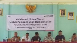 Bersinergi PT. SBI Tbk Bersama FKM Lintas Elemem Untuk Meninggkatkan Pembangunan