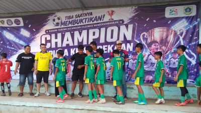 Karang Taruna Cileungsi Buka Panggung Bibit Muda Lewat Champion Piala Kemerdekaan 81
