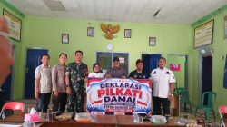 Deklarasi Damai Jelang Pilkati Serentak 2026, Calon Kepala Tiyuh Gunung Sari Sepakat Jaga Kondusivitas